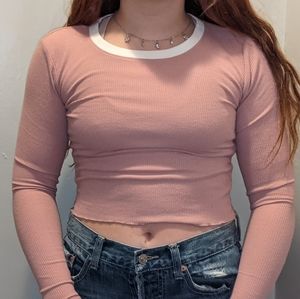 Long Sleeve Crop Top